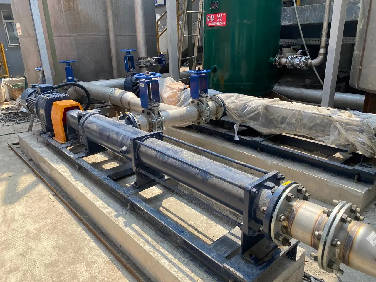 Filter Press supporting equipment