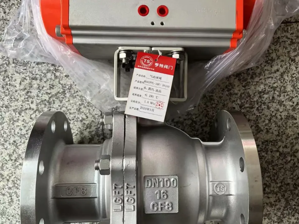 Pneumatic valve sebagai bagian dari sistem dewatering industri